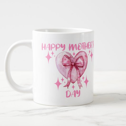 Happy moederdag grote koffiekop (Links)