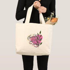 Happy Moederdag Grote Tote Bag