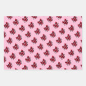 Happy Moederdag Handlettering Heart Moederdag Inpakpapier Vel (Voorkant 2)