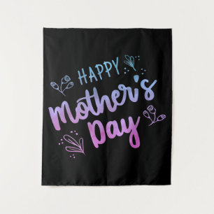 Happy Moederdag Happy Mothers Day Giften Wandkleed