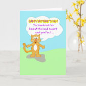 Happy Moederdag-Hard om te geloven dat je geen aut Kaart (Gele Bloem)