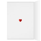 Happy Moederdag Heart Circle Mandala op zwart (Binnen (Links))