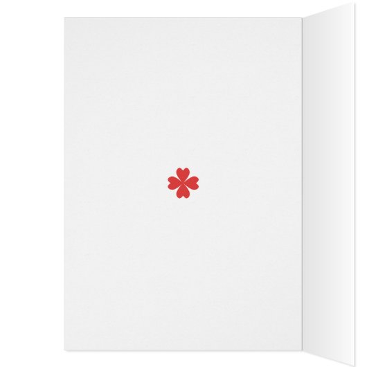 Happy Moederdag Heart Circle Mandala over White (Binnen (Links))