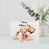 Happy Moederdag—hou van je moeder Feestdagenkaart (Staand voorkant)