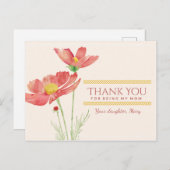 HAPPY MOEDERDAG IK HOOP VAN JE MOM KAART MAGNET (Voorkant / Achterkant)