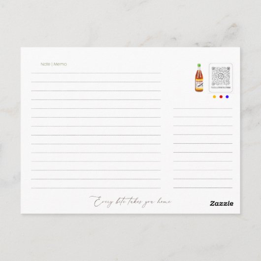 Happy Moederdag Kaart (Achterkant)