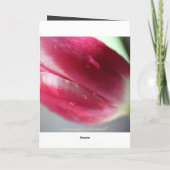 Happy Moederdag Kaart (Achterkant)