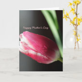 Happy Moederdag Kaart (Gele Bloem)