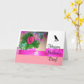 Happy Moederdag Kaart (Gele Bloem)