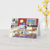 Happy Moederdag Kaart (Gele Bloem)