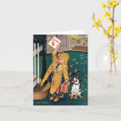 Happy Moederdag Kaart (Gele Bloem)