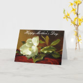 Happy Moederdag Kaart (Gele Bloem)