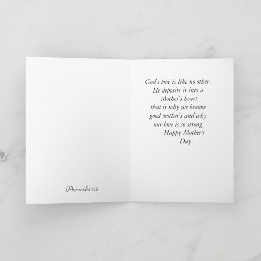 Happy Moederdag Kaart (Binnen)