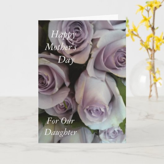 Happy Moederdag Kaart (Gele Bloem)