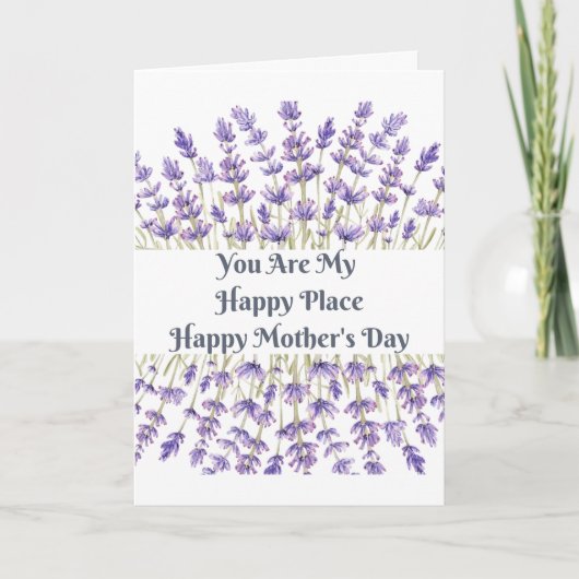 Happy Moederdag Kaart (Voorkant)