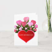 Happy Moederdag Kaart (Voorkant)