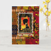 Happy Moederdag Kaart (Gele Bloem)