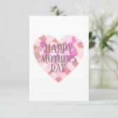 HAPPY-MOEDERDAG kaart (Staand voorkant)