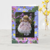Happy Moederdag Kaart (Gele Bloem)