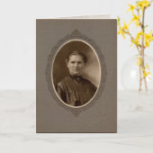 Happy Moederdag Kaart (Gele Bloem)