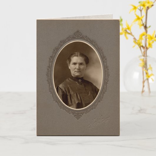 Happy Moederdag Kaart (Gele Bloem)