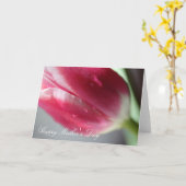 Happy Moederdag Kaart (Gele Bloem)