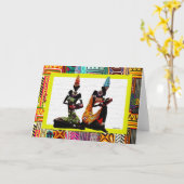 Happy Moederdag Kaart (Gele Bloem)