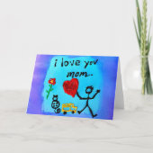 Happy Moederdag Kaart (Voorkant)