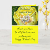 Happy Moederdag_ Kaart (Gele Bloem)