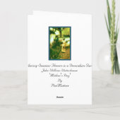 Happy Moederdag Kaart (Achterkant)