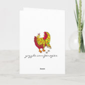 Happy Moederdag Kaart (Achterkant)