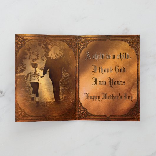 Happy Moederdag  Kaart (Binnen)