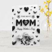 Happy Moederdag Kaart (Gele Bloem)