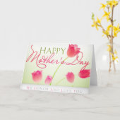 Happy Moederdag Kaart (Gele Bloem)