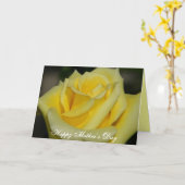 Happy Moederdag_Kaart Kaart (Gele Bloem)