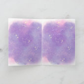 Happy Moederdag Kaart, magische bloem, Briefkaart (Binnen)