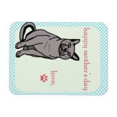 Happy Moederdag | Kat Magneet (Horizontaal)