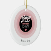 Happy moederdag keramisch ornament (Rechts)