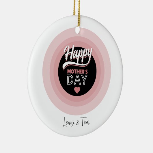 Happy moederdag keramisch ornament (Rechts)