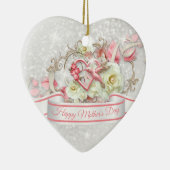 Happy Moederdag Keramisch Ornament (Rechts)