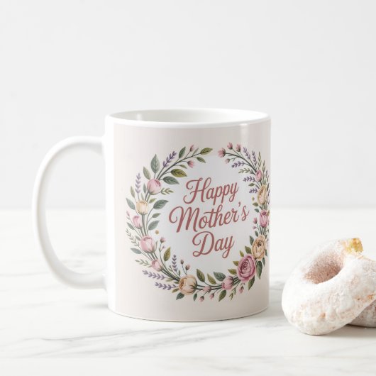 Happy Moederdag Koffiemok (Met donut)