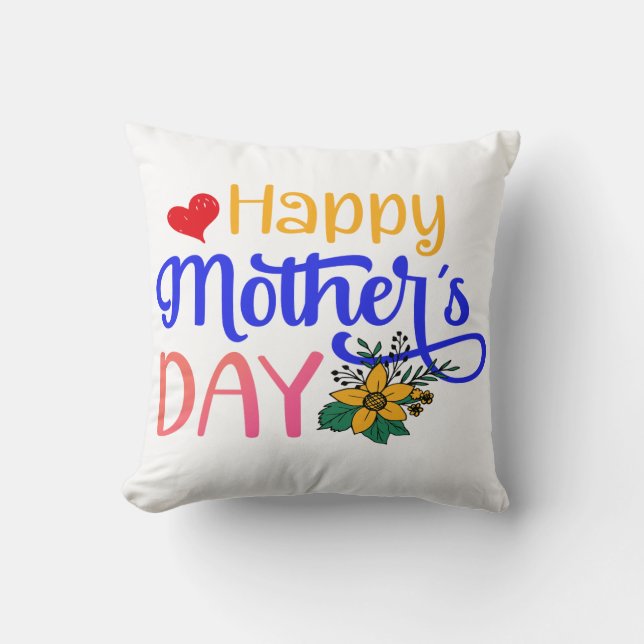 Happy Moederdag Kussen (Voorkant)