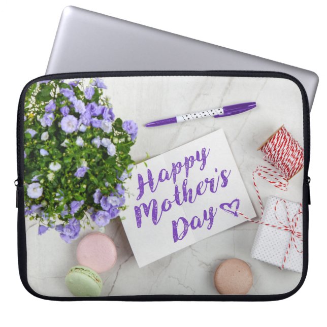 HAPPY MOEDERDAG LAPTOP SLEEVE (Voorkant)