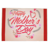 Happy Moederdag Large Cadeautasje (Achterkant)