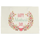 Happy Moederdag Large Cadeautasje (Achterkant)