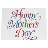 Happy Moederdag Large Cadeautasje (Voorkant)