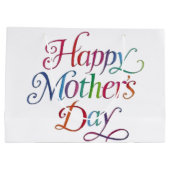 Happy Moederdag Large Cadeautasje (Achterkant)