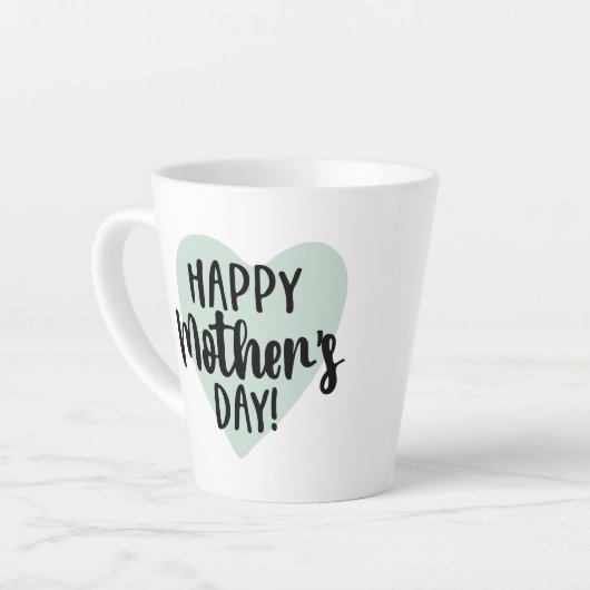 Happy Moederdag Latte Mok (Linkerhoek)