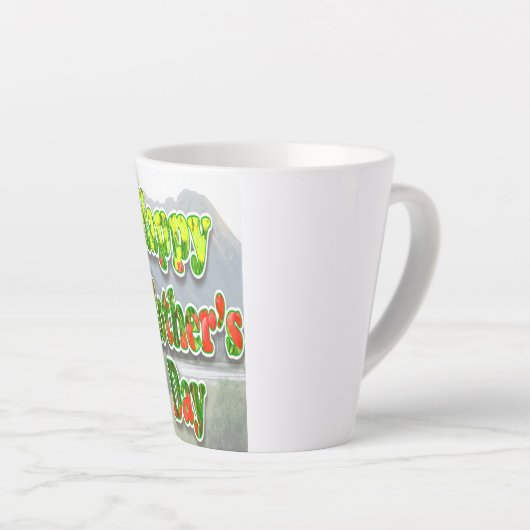 Happy Moederdag Latte Mok (Rechterhoek)