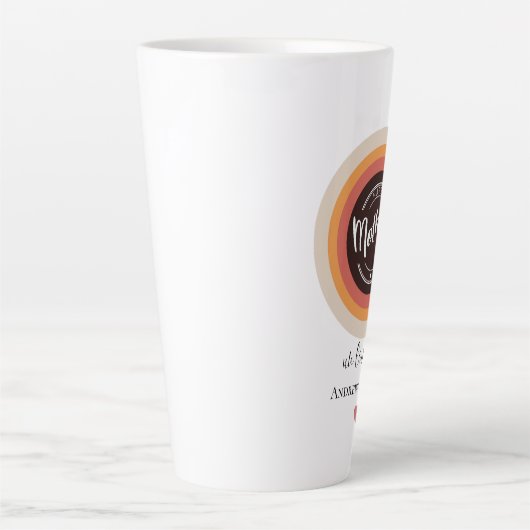 Happy moederdag latte mok (Voorkant)